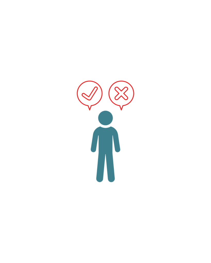 Je zegt nee, doe je ook nee?